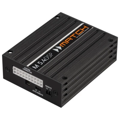 MATCH M 5.4DSP 5-CHANNEL DSP AMPLIFIER WITH 9-CHANNEL INTEGRATED DSP,BRAND NEW