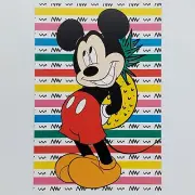 Mickey Mouse Postcard True Original 90 Years of Magic Disney Korea Pineapple