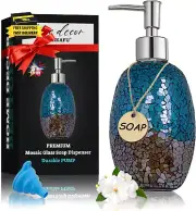 Soap Dispenser, Soap Dispenser Bathroom, Hand Soap Dispenser, Glass Soap Dispens