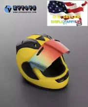 1/6 Scale yellow Motorcycle helmet For 12" Figure Phicen worldbox hot toys ❶USA❶