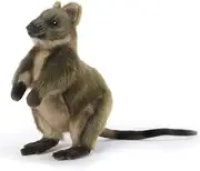 [HANSA] BH7362 Quokka Plush Toy, 22 cm Height, Grey
