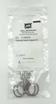 Millenium Surgical 17-025315 Tessier Surgical Cutter 4-3/4" Straight - LOT of 2