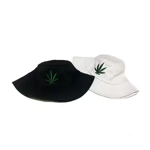 帽子 大麻葉漁夫帽 遮陽帽 盆帽 嘻哈街頭穿搭配件 商品皆實拍實穿 現貨 C2012 OT SHOP