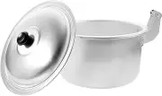 COLLBATH Fast Heating Stew Pot Aluminum Double Handle Rice Cooker Instant Noodles Noodle Pot Stewing Soup