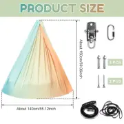 Sensory Swing Double Layer Soft Kids Sensory Swing Nonslip Indoor Sensory DW