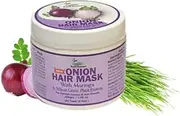 Kalit Natures Onion Hair Mask With Moringa & Wheat Grass Plant Protein For Hair Fall Control & Hair Growth-200gm