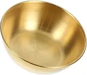 ULTECHNOVO Stainless Steel Sauce Dishes Elegant Round Dipping Bowls for Soy Sauce Sushi Condiments More Ingredient Cups for Prep Appetizer Serving
