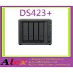 SYNOLOGY 群暉科技 DISKSTATION DS423+ 4BAY NAS 網路儲存伺服器 DS423-PLUS