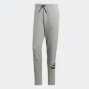 Adidas Must Have Badge Of Sport Tapered Fleece Pants Mens Small Gray/Black NWT