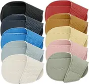 Generic 10x Golf Club Headcovers, Golf Club Covers, PU, ​​Waterproof, Golf Iron Headcover Set, Iron Protective Cover for Men and Women, S Size Mixed Colors 1