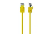 Cruxtec Ultra-Thin CAT6A U/UTP Ethernet Cable - Yellow 0.5m (RF6A-005-YE)