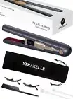 Cordless Hair Straightener + Curling Iron, 10000 mAh Battery Portable Ceramic Tr
