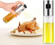 Oil Sprayer,Olive Oil Sprayer Mister Food-grade Glass Oil Sprayer for Cooking Oil Sprayer,Food-grade Glass Olive Oil Sprayer for Cooking-ROSE GOLD