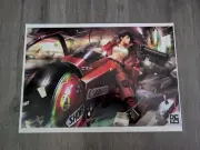Derrick Chew Signed Akira Kaneda Rule 63 Print Size A3 SDCC
