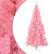 Artificial Christmas Tree with Stand Pink 180 cm PVC vidaXL