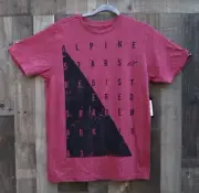 New Alpinestars Racing Spaced Out Red Mens Sport Classic S/S T Shirt ALP-152