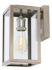 Southampton 1 Light Small Wall Bracket With Microwave Sensor in Chrome