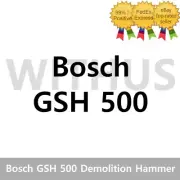 Bosch GSH 500 Professional Demolition Hammer 1100W 2900bpm 17mm HEX Handle 7.8J