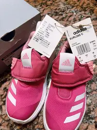 在飛比找Yahoo!奇摩拍賣優惠-2手極新穿一次Adidas 愛迪達童鞋uk10k訂價1890