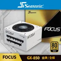 在飛比找ETMall東森購物網優惠-海韻 Seasonic FOCUS GX 850 金牌/全模