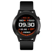 Reflex Active - Series 18 Khaki Silicone Strap GPS Smart Watch - Black