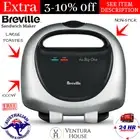 Breville Sandwich Press Jaffle Maker Non-stick Bread Toaster Grill Plate Large