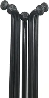 Cycling Spokes 16 Pieces A Lot 12G 2.6 Mm J-Bend Round Body ED Black Color Electric Bike Wheel Spokes Bicycle Spokes(Length Customzie)