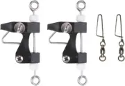 Downrigger Release Clips Outrigger Release Clips for Kite Outriggers 2 pcs NEW