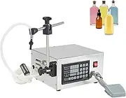 Liquid Filling Machine, 5-3500ml Automatic Digital Control Bottle Filler with Pedal, Counting Function, Electric Stainless Steel Liquid Dispenser for Essential, Oil, Juice