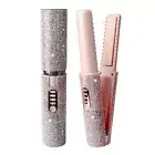 Cordless Hair Straightener and Curler 2 in 1 Portable Mini Cordless Flat Iron...