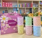 Tupperware One Touch Spring Airtight Canister 1.25L 1set