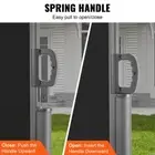 Retractable Side Awning 160x300cm Waterproof Privacy Screen for Patio Balcony