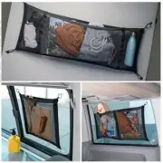 Car Windows Suction Cup New Design Storage Nylon Net Pocket Organizer Bag AU