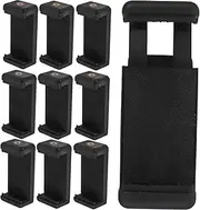 MUELODSIC 10pcs Smartphone Holder Lightweight Tripod Mount Adapter Compatible for Vlogging Live Streaming and Photography Phone Models
