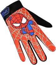 [Miokkley] Kids Bike Gloves, Spider Superhero Sport Gloves for Children Monkey Bars Climbing Gloves Riding Fishing Hunting