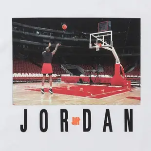 Jordan x UNDEFEATED 聯名款 男款 T 恤 照片T 短T 白色 DX6030-100