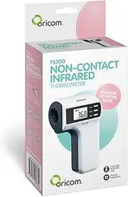Oricom FS300 Non-contact Infrared Thermometer, Thermometer for Adults Suitable for All Ages - Measure Temperature in a Non-Invasive Way with No Direct Contact. Fast and Accurate Temperature Detection.