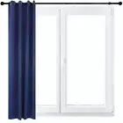 Outdoor Blackout Curtain Panel - Blue - 52 in x 120 in by Sunnydaze