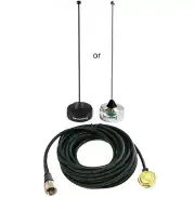 Radio Antenna Mobile UHF 450-470 BRPT450 With Hole Mount Cable PL259 Connector