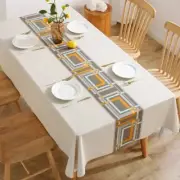 Modern Concise Style Pattern Waterproof Tablecloth Wedding Party Home TableDecor