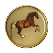 Horse Forcene by George Stubbs Lapel Pin Badge