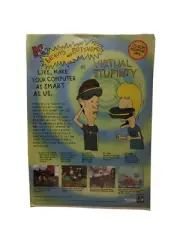 Beavis and Butt-Head Print Ad Magazine Poster Vintage Video Game Art 1996