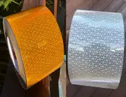 4" Oralite FRA-224 Prismatic Rail Car Reflective Tape - 30' & 150' Rolls