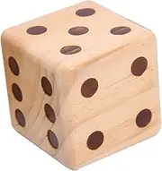Vaguelly 1Pc Decorative Dice Large Game Dice for Home School Bar Pub Ktv for Parties and Table Games Easy to Read Dots Balanced Design