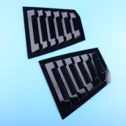 Rear Side Window Quarter Louver Cover Trim Fit For Chevrolet Cruze 16-2019