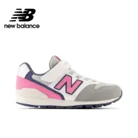 在飛比找momo購物網優惠-【NEW BALANCE】NB 童鞋_男童/女童_白灰粉_Y