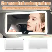 70LEDs Car Sun Visor Vanity Mirror Rechargeable Makeup Mirror with 3 Light Modes