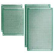Double-Sided PCB Board Printed Circuit Boards Kit 2 Sizes Board 4PC