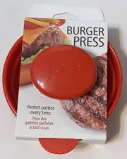 Joie MSC Burger Press Press Hamburger Brand New Sealed Pack