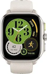 Amazfit Cheetah Square 44mm Lightweight Running Smart Watch with Dual-Band GPS, Route Navigation & Offline Maps, Personalized Training Plans, Heart Rate & Blood Oxygen Monitor, Music, 5 ATM Waterproof